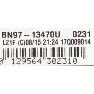 MAIN / SAMSUNG BN94-12431X / BN41-02568B / BN97-13470U / MODELOS UN43MU630DFXZA BA01 / UN43MU630DF / PARTE SUSTITUTA BN94-12035X